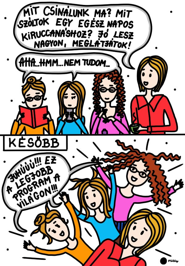 Lábnyomok könyv illusztráció De jó volt!